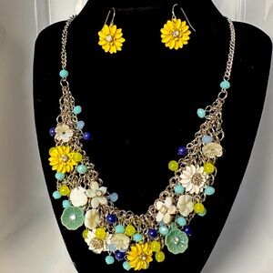 Necklace (19”) and Matching Earrings - Christopher & Banks